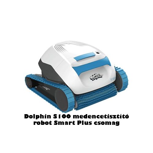 Maytronics Dolphin S100 medencetisztító robot smart plus csomag (tárolókocsival és takaróval)